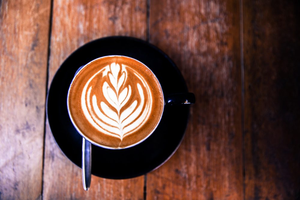 Cappuccino mit Latte-Art