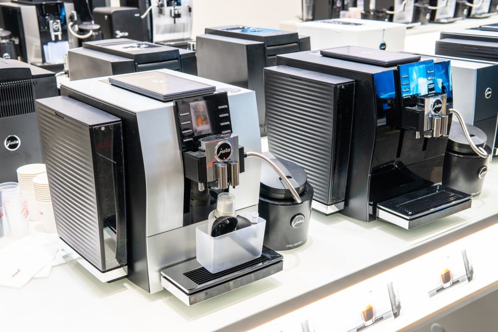 Jura Kaffeevollautomaten mit Zuleitungsschlauch